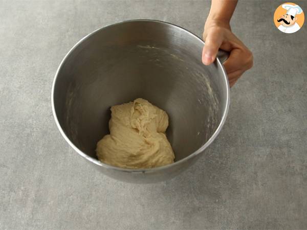 Panettone au chocolat (chocotone) - Préparation etape 2