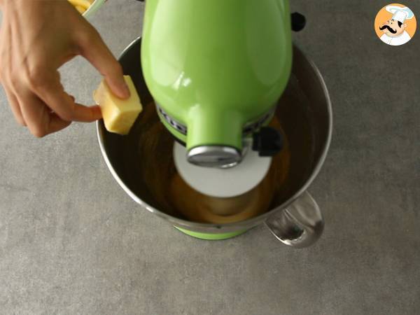 Panettone au chocolat (chocotone) - Préparation etape 3