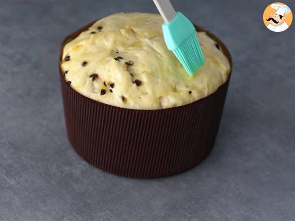 Panettone au chocolat (chocotone) - Préparation etape 5