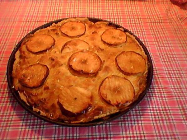 Tarte au sucre de mamie Jackie - Préparation etape 5