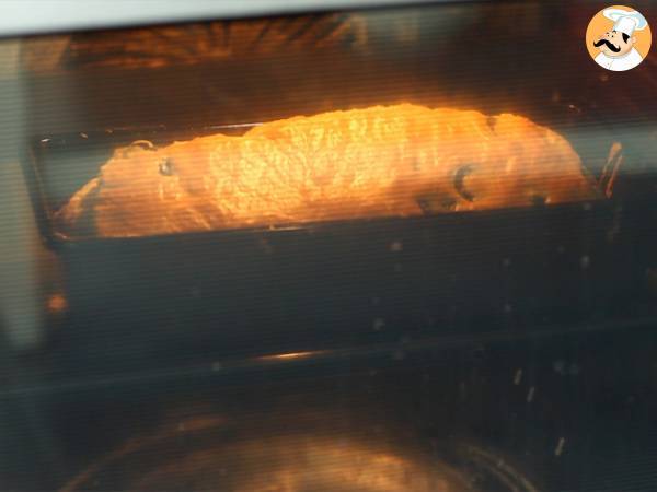 Cake aux olives noires et à la feta - Préparation etape 3