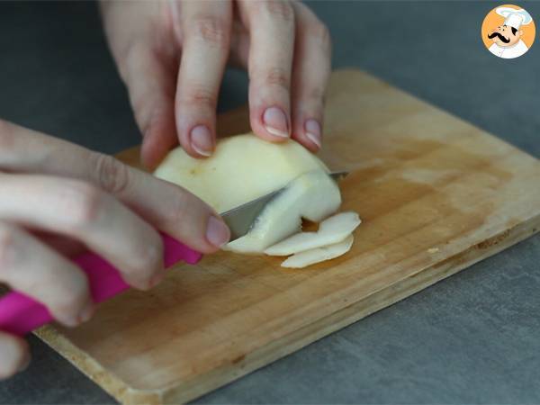 Frangipane à la poire en parts individuelles - Préparation etape 1