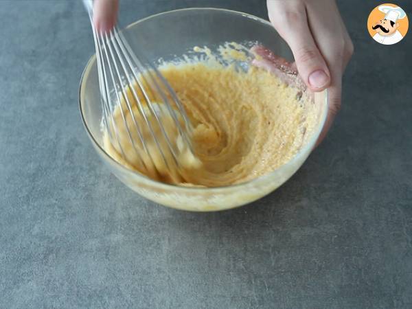 Frangipane à la poire en parts individuelles - Préparation etape 2