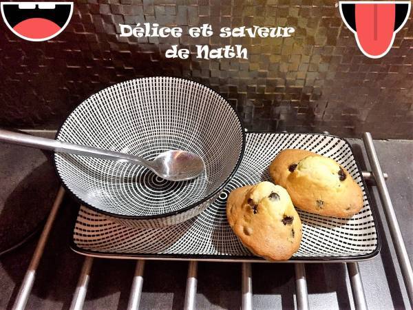 Madeleines aux pépites de chocolat - Préparation etape 3