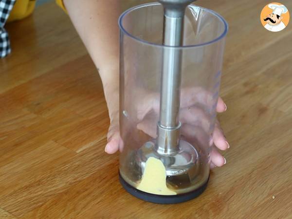 Sauce César maison - Préparation etape 1