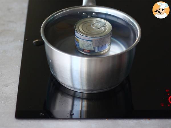 Confiture de lait - dulce de leche - Préparation etape 1