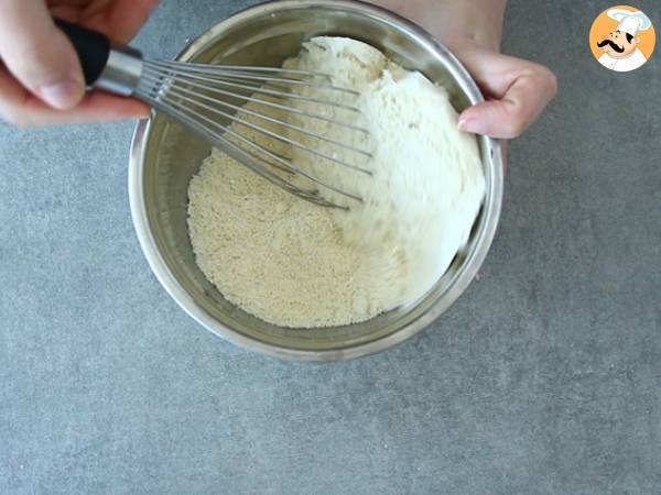 Torta caprese fondante - Préparation etape 1