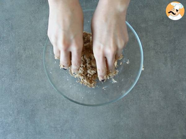 Crumble aux pommes (vegan et sans gluten) - Préparation etape 2