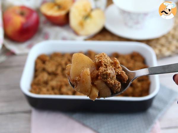 Crumble aux pommes (vegan et sans gluten) - Préparation etape 4