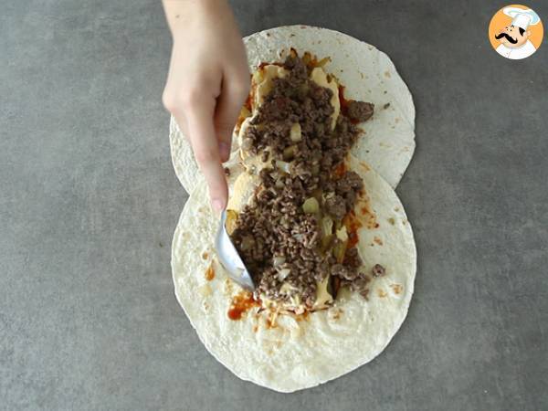 French tacos - Préparation etape 5