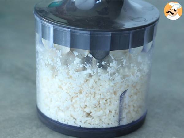 Taboulé de chou-fleur 100% veggie - Préparation etape 1