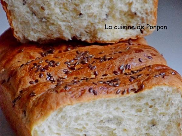 Pain de mie suédois ou limpa bröd (miche de pain) - Préparation etape 4
