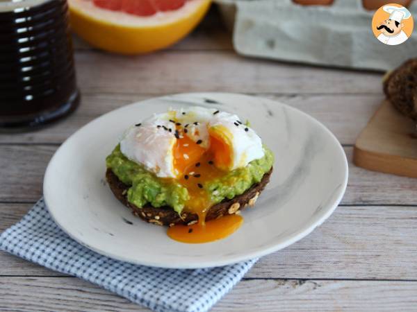 Toast avocat et oeuf poché - Avocado toast - Préparation etape 4