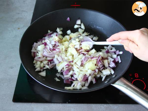 Tarte aux blettes et fromage râpé - Préparation etape 2
