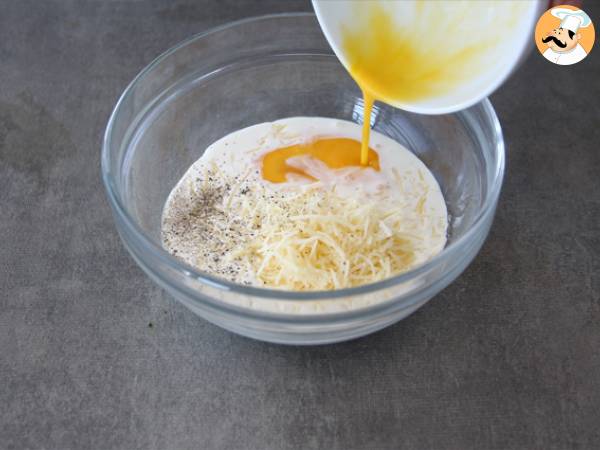 Tarte aux blettes et fromage râpé - Préparation etape 4