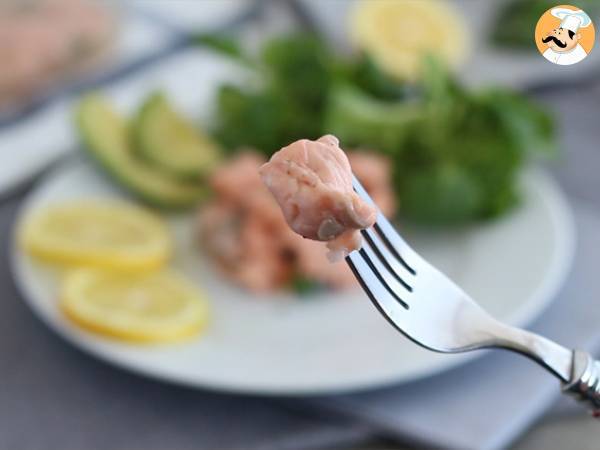 Saumon mariné au citron - Préparation etape 3