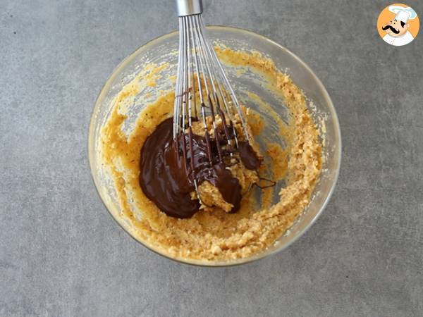 Tarte à la poire et au chocolat - Préparation etape 2