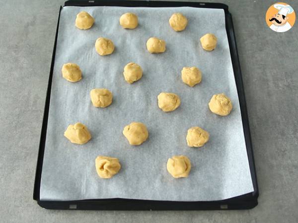Cookies aux restes de chocolats de Pâques - Préparation etape 2