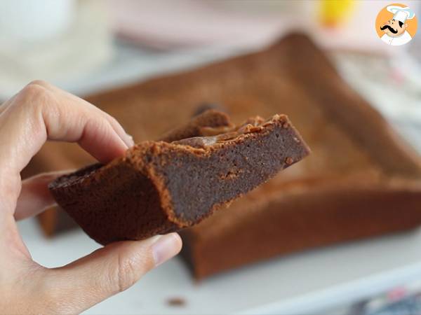 Brownie aux restes de chocolats de Pâques - Préparation etape 4