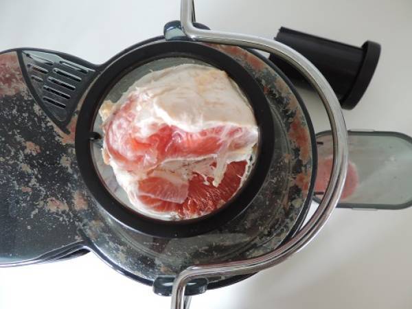 Jus aux agrumes et pain de singe, vegan - Préparation etape 1