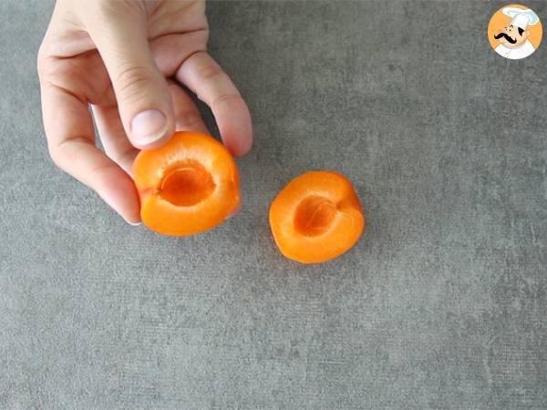 Confiture d'abricots maison - Préparation etape 1