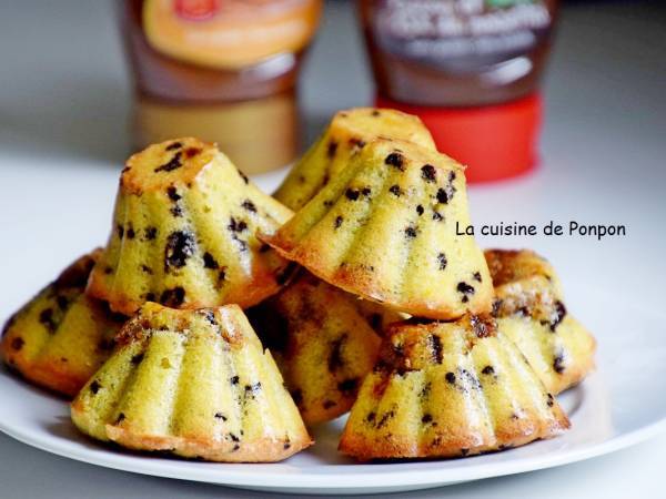 Muffin au coeur caramel au beurre salé, sans farine - Préparation etape 4