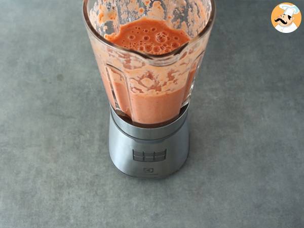 Gaspacho facile et frais - Préparation etape 2