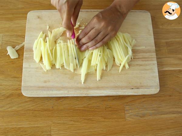 Salpicão - Salade brésilienne - Préparation etape 1