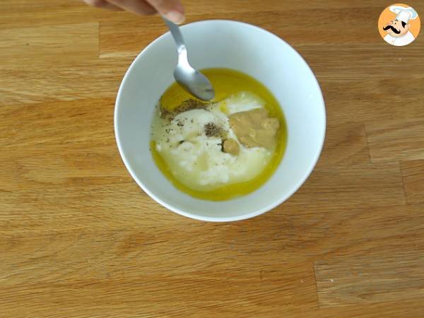 Salpicão - Salade brésilienne - Préparation etape 5