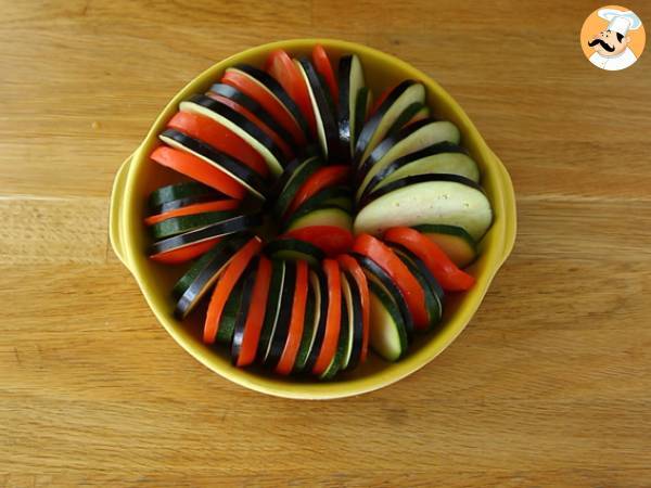 Tian de légumes provençal très facile - Préparation etape 3