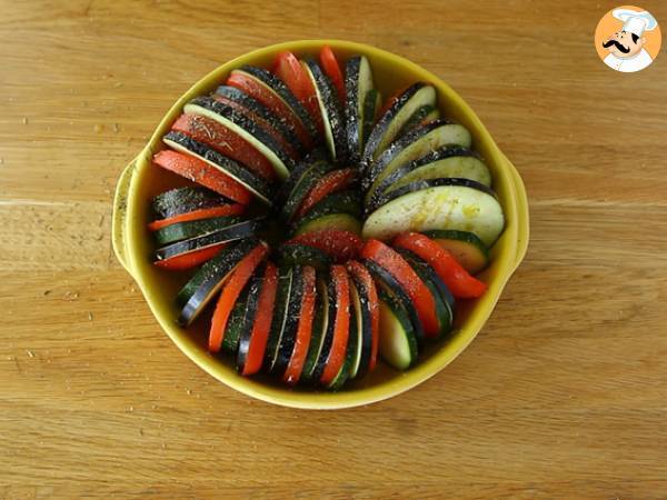 Tian de légumes provençal très facile - Préparation etape 4