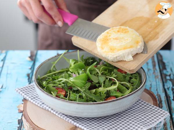 Salade au fromage de chèvre - Préparation etape 4