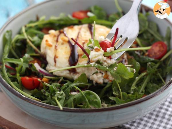 Salade au fromage de chèvre - Préparation etape 6