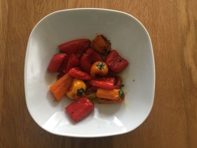 Poivrons farcis à la ricotta - Préparation etape 2