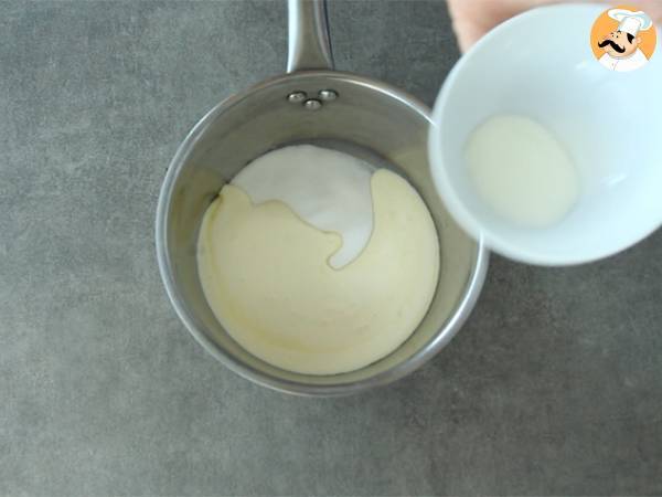 Glace à la mangue sans sorbetière - Préparation etape 1