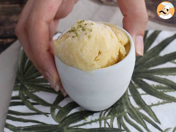 Glace à la mangue sans sorbetière - Préparation etape 6