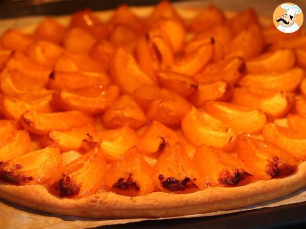 Tarte fine aux abricots - Préparation etape 3