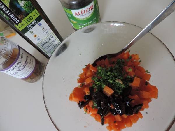 Carottes à la chermoula, végétarien! - Préparation etape 2