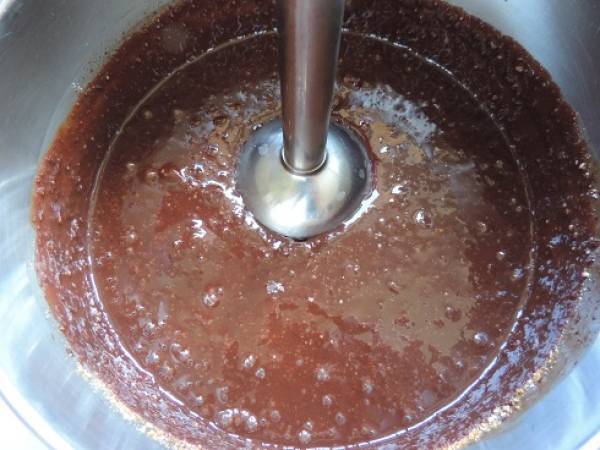 Fondant au chocolat sans cuisson - Préparation etape 2