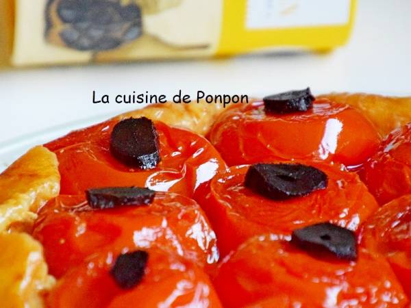 Tatin de tomates et ail noir, végétarien - Préparation etape 4