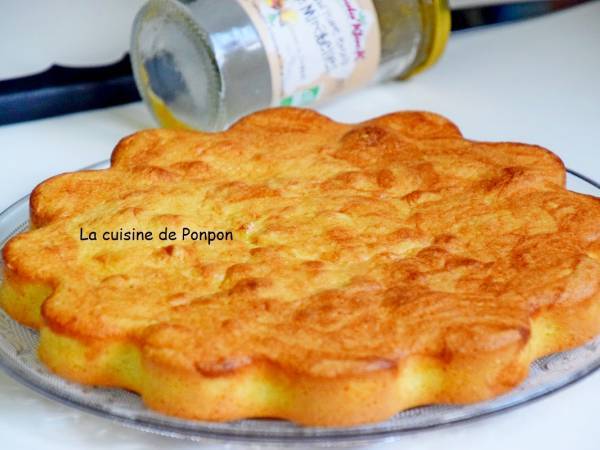 Gâteau moelleux à la confiture de mirabelle, aux blancs d'oeufs - Préparation etape 4