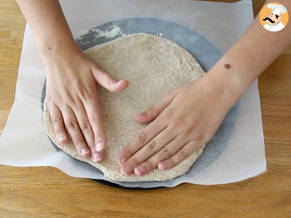 Focaccia aux tomates cerises - Préparation etape 3