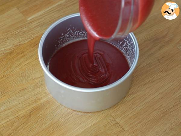 Red velvet cake - Préparation etape 5