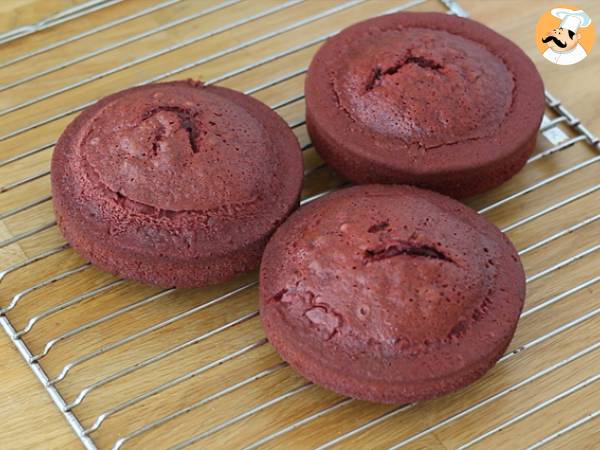 Red velvet cake - Préparation etape 6