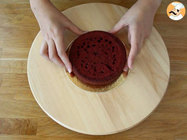Red velvet cake - Préparation etape 9