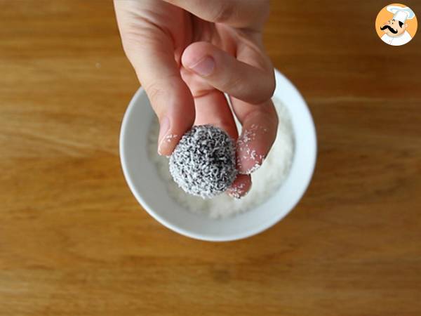 Truffes au chocolat enrobées - Préparation etape 5