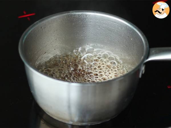 Blanc manger coco et coulis de pruneaux - Préparation etape 3