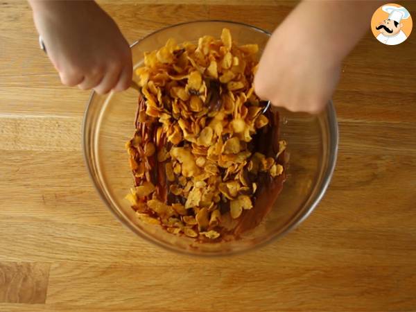 Galettes roses des sables Rennes de Noël - Préparation etape 1