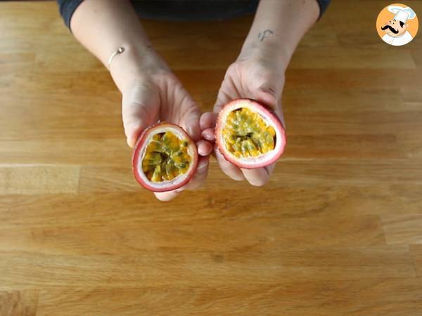 Pavlova aux fruits exotiques facile - Préparation etape 5