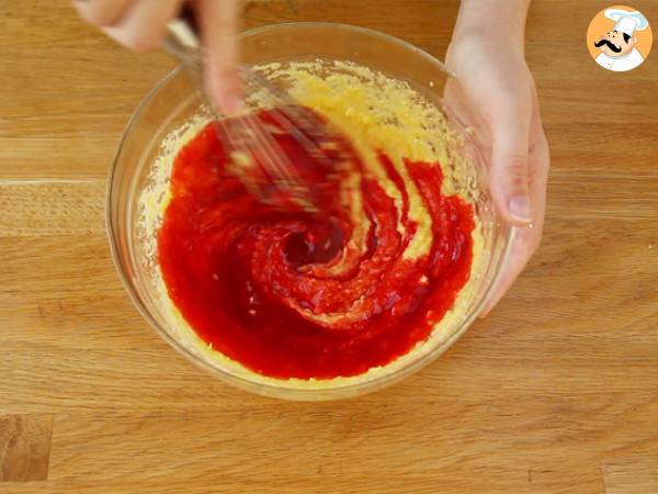 Galette des rois frangipane framboise pistache - Préparation etape 3